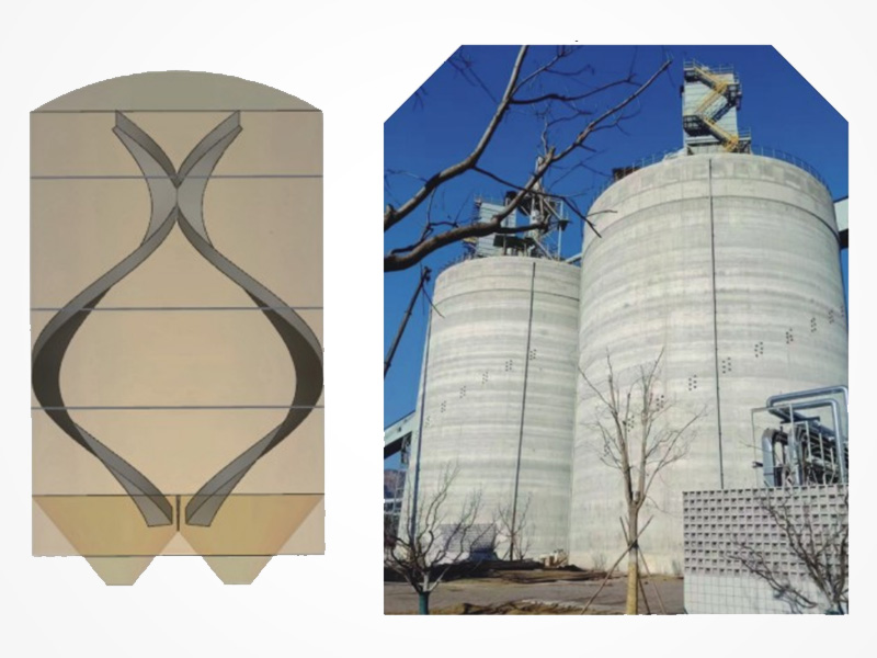 貼壁（bì）式螺旋溜槽-(倉內布料器）